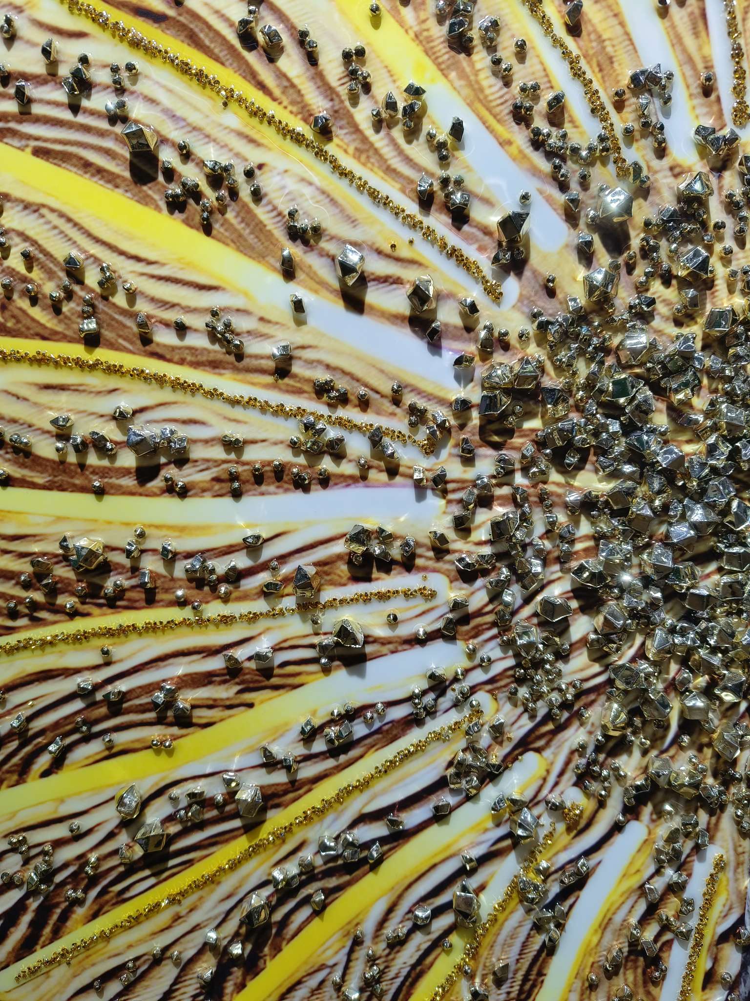 铝合金晶瓷晶贝现代光影系列三联画详情图5