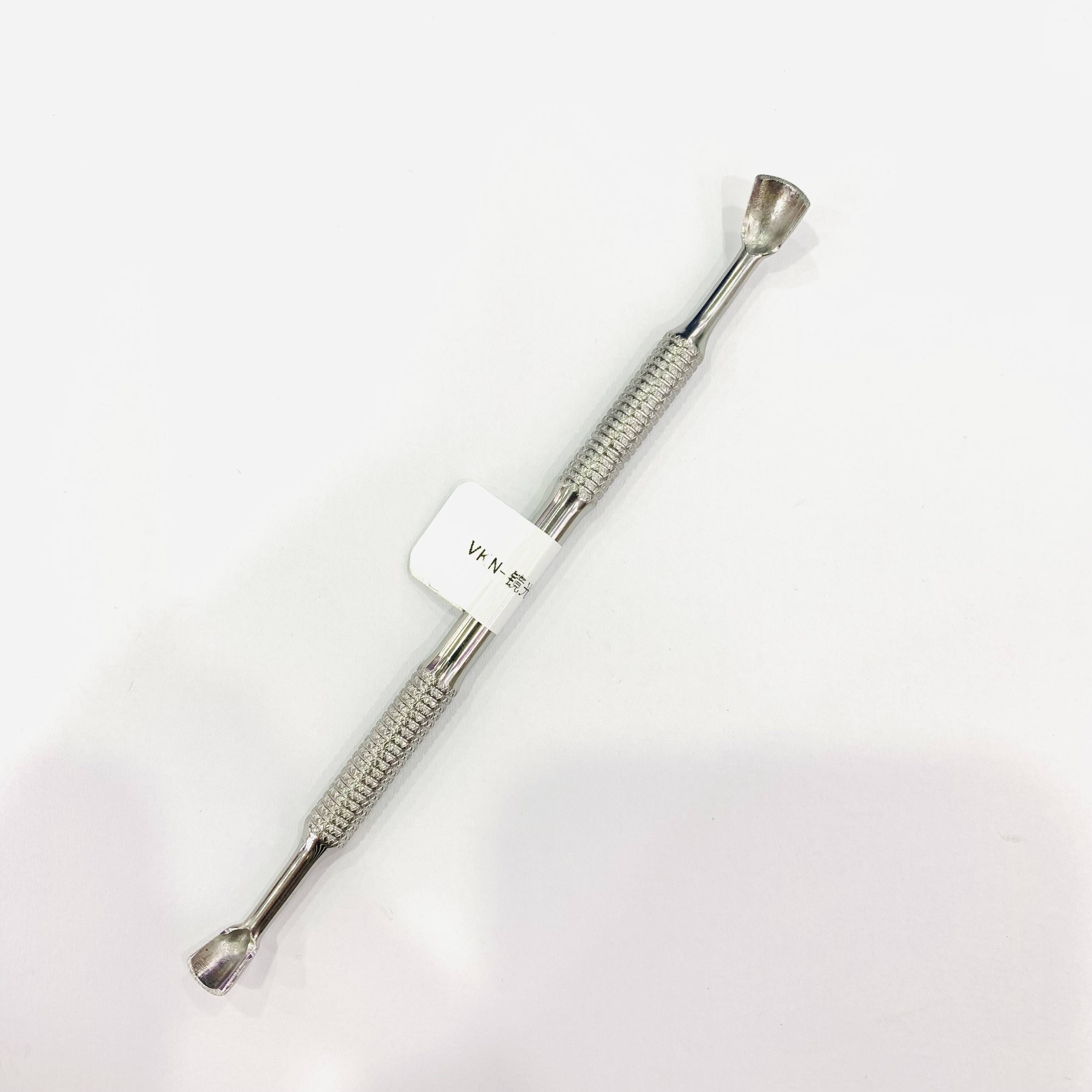 Mirror Light Russian-Style Steel Pusher M Stainless Steel Exfoliating Nail Polish Remover Glue Double-Head Exfoliating Nail Tool details Picture
