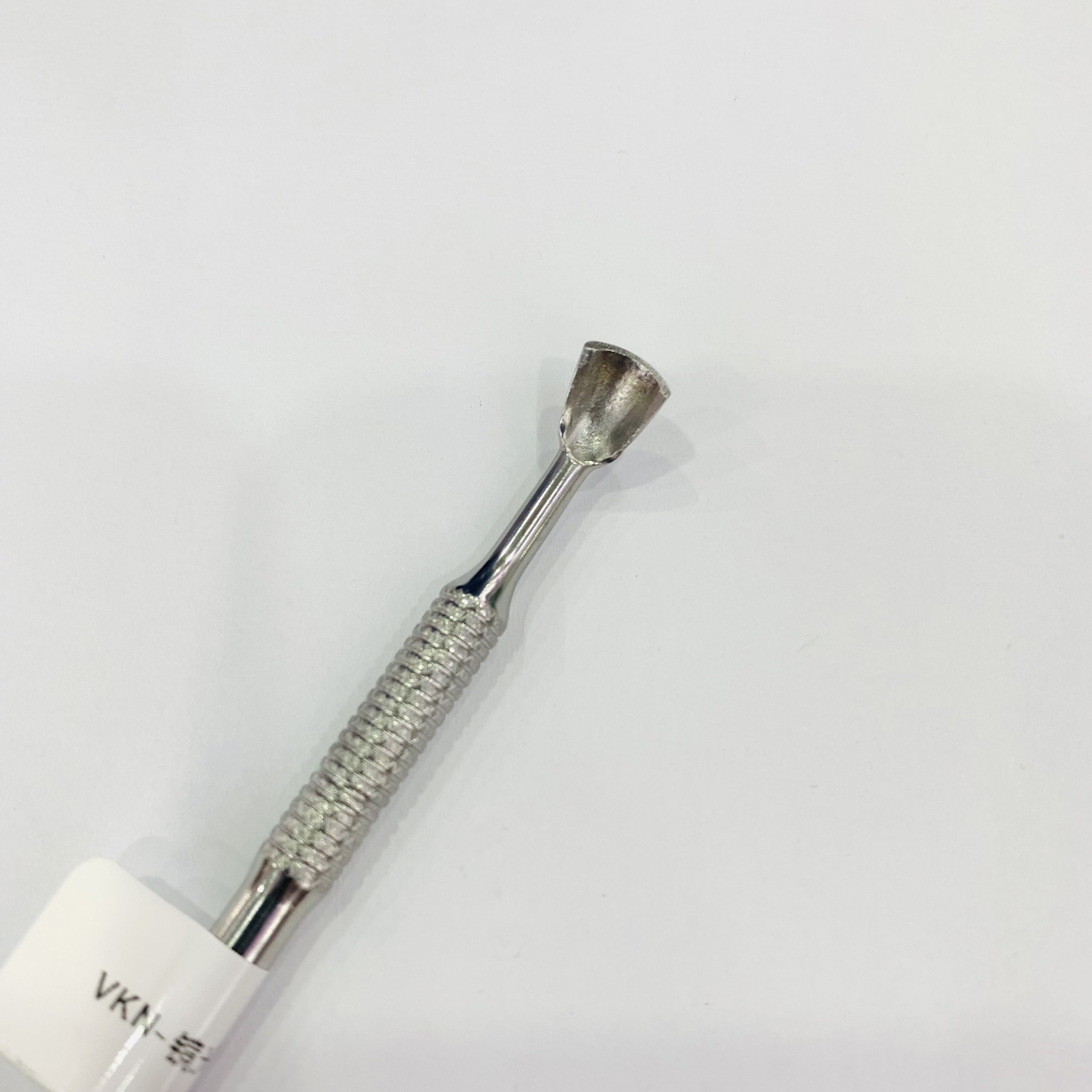 Mirror Light Russian-Style Steel Pusher M Stainless Steel Exfoliating Nail Polish Remover Glue Double-Head Exfoliating Nail Tool Specification drawing