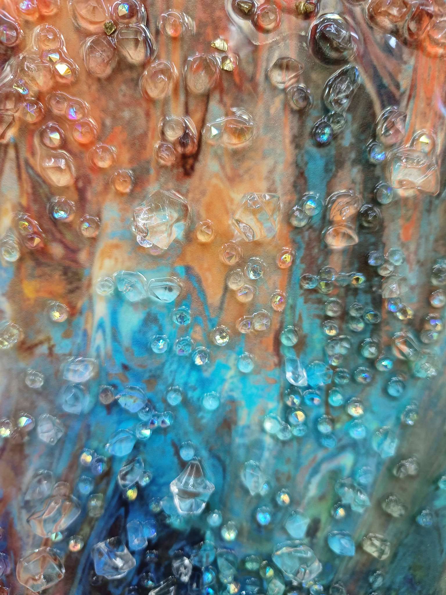 铝合金晶瓷晶贝现代光影系列三联画详情图8