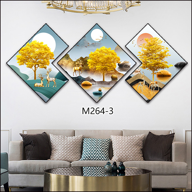 铝合金晶瓷现代简约系列异形画详情图5