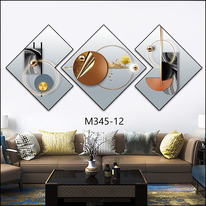 铝合金晶瓷现代简约系列异形画详情图4