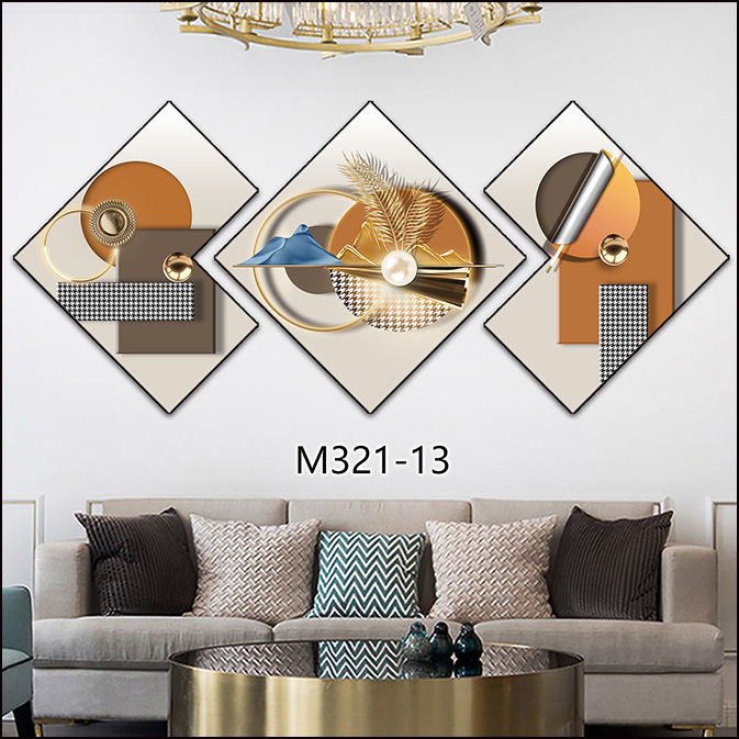 铝合金晶瓷现代简约系列异形画详情图6