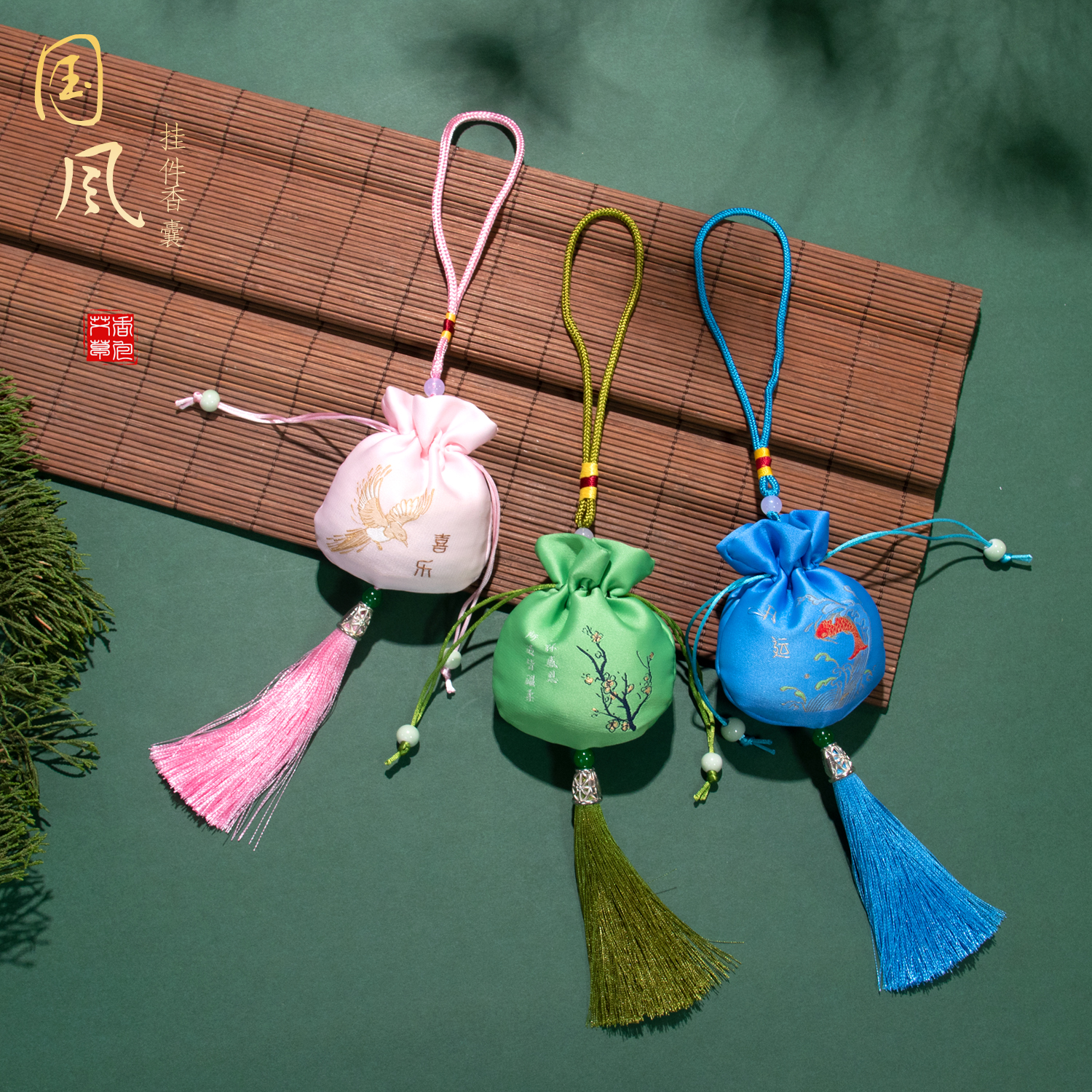 福袋端午节饰品香包挂件月兔祈福包卡通平安符金榜题名护身符批发