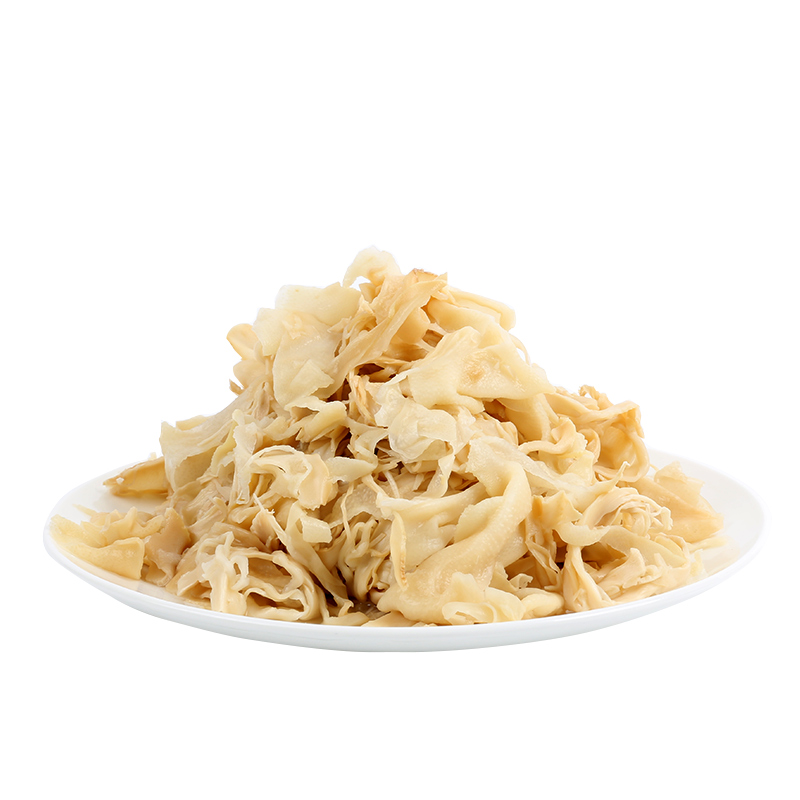 遂昌涮炒/笋片水发/笋干纸片/笋农家制/自野生新鲜/竹笋丝500g/脆笋袋装白底实物图