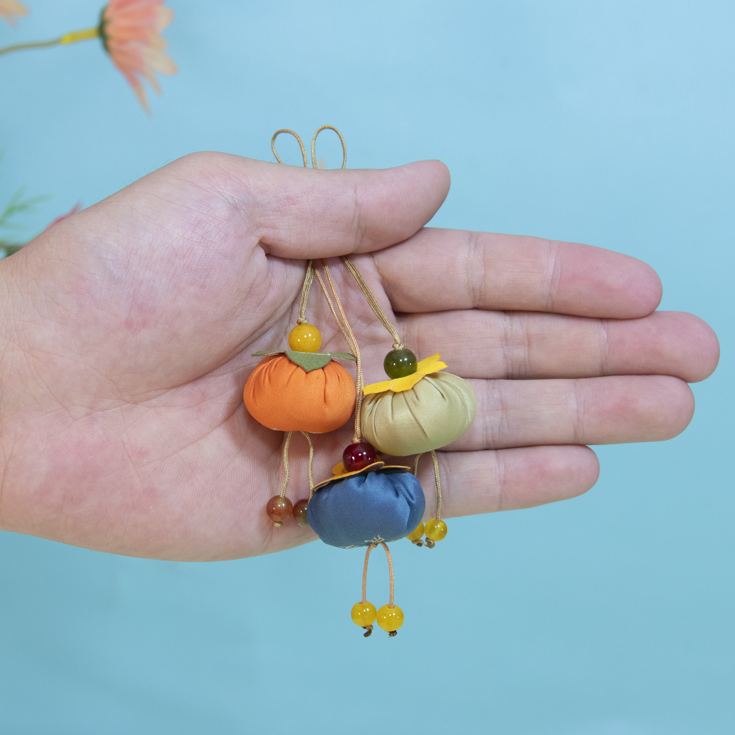 Área escénica pequeñas bolsas de caqui chicken caqui fu bag colgantes de teléfono móvil bolsas de caqui bolsas de paz por mu mu mu Item Picture