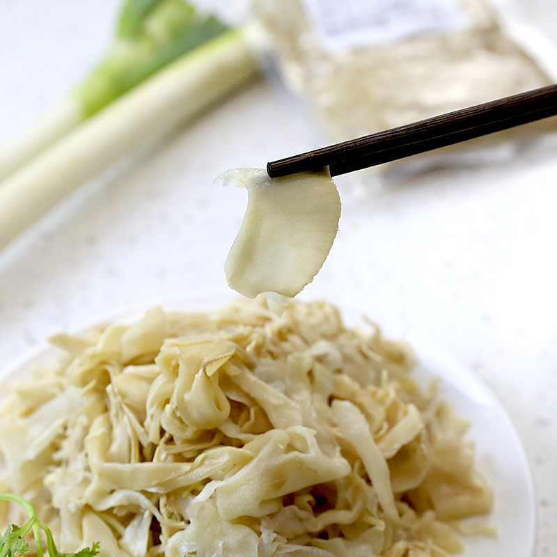 遂昌涮炒/笋片水发/笋干纸片/笋农家制/自野生新鲜/竹笋丝500g/脆笋袋装细节图