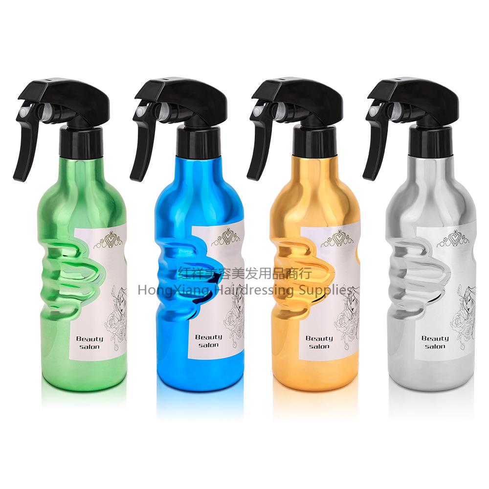 Electroplated vintage oil spray bottle Hairdressing spray bottle Barbershop hairdresser spray bottle fine mist