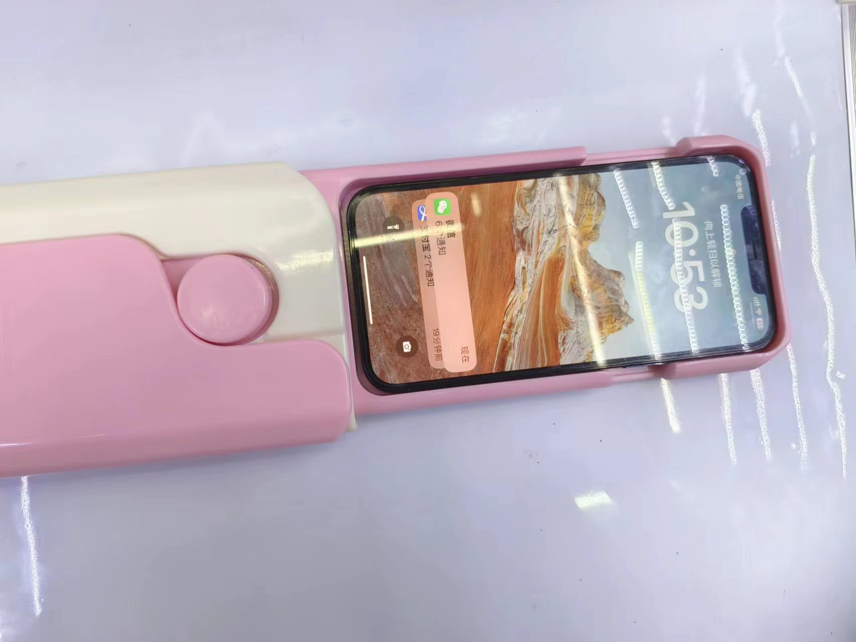 Toy phone case novelty phone storage box Specification drawing