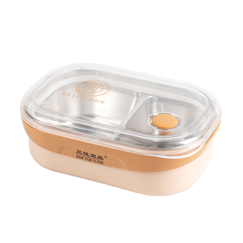 L59-457 stainless steel 201 lunch box, cartoon-compartmentalized non-odor-mixing lunch box, sealed leak-proof portable insulated lunch box Application Scenario