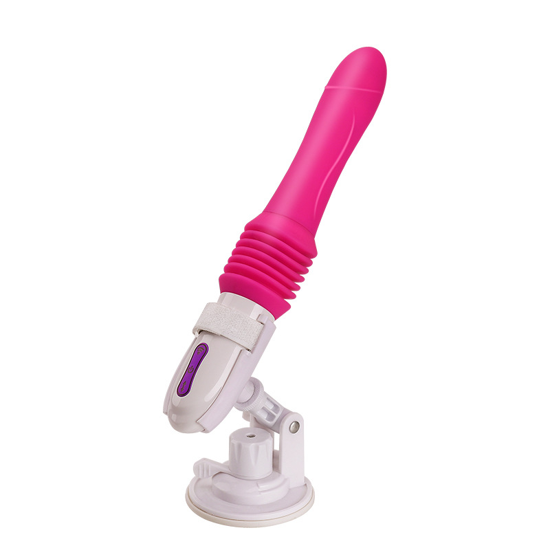 Automatic remote-control gun machine with suction cup female vibrator rotary bead rod foreign trade Azerbaijan adult sex toys Item Picture