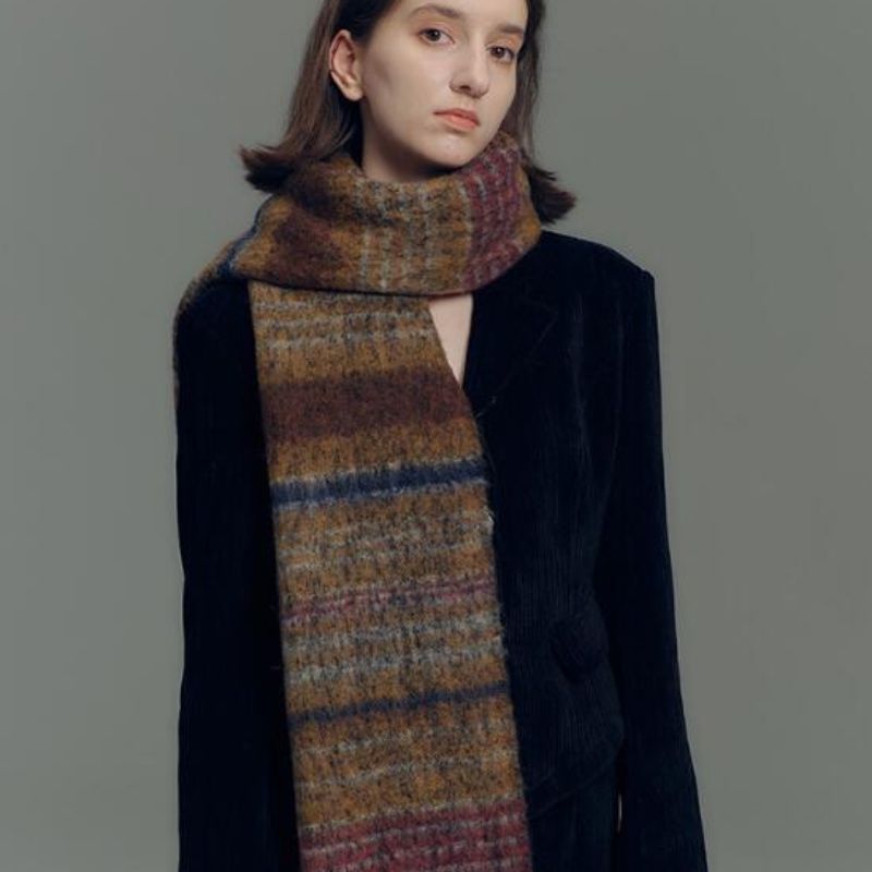 羊毛围巾/条纹围巾产品图