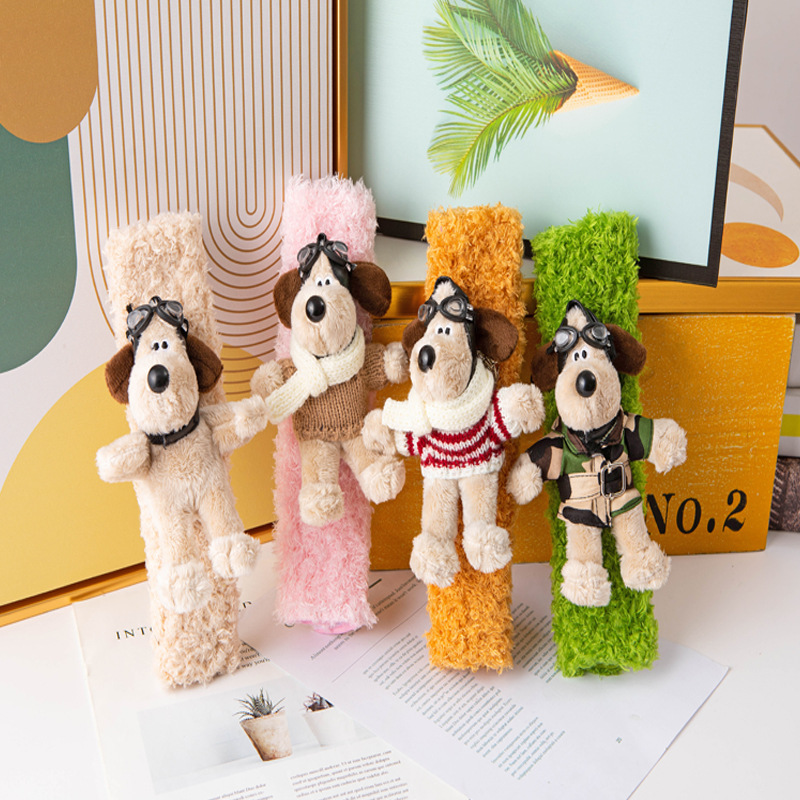 Lindo cinturón de seguridad de peluche muñeca del cinturón de seguridad del coche kawaii muñeca decorativa de cinta de juguete de peluche para niños Application Scenario