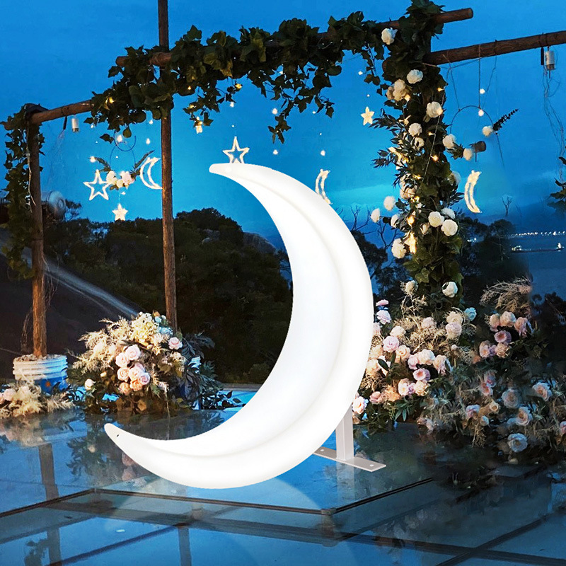 网红秋千/二合一多人发光秋千/月亮摇椅细节图