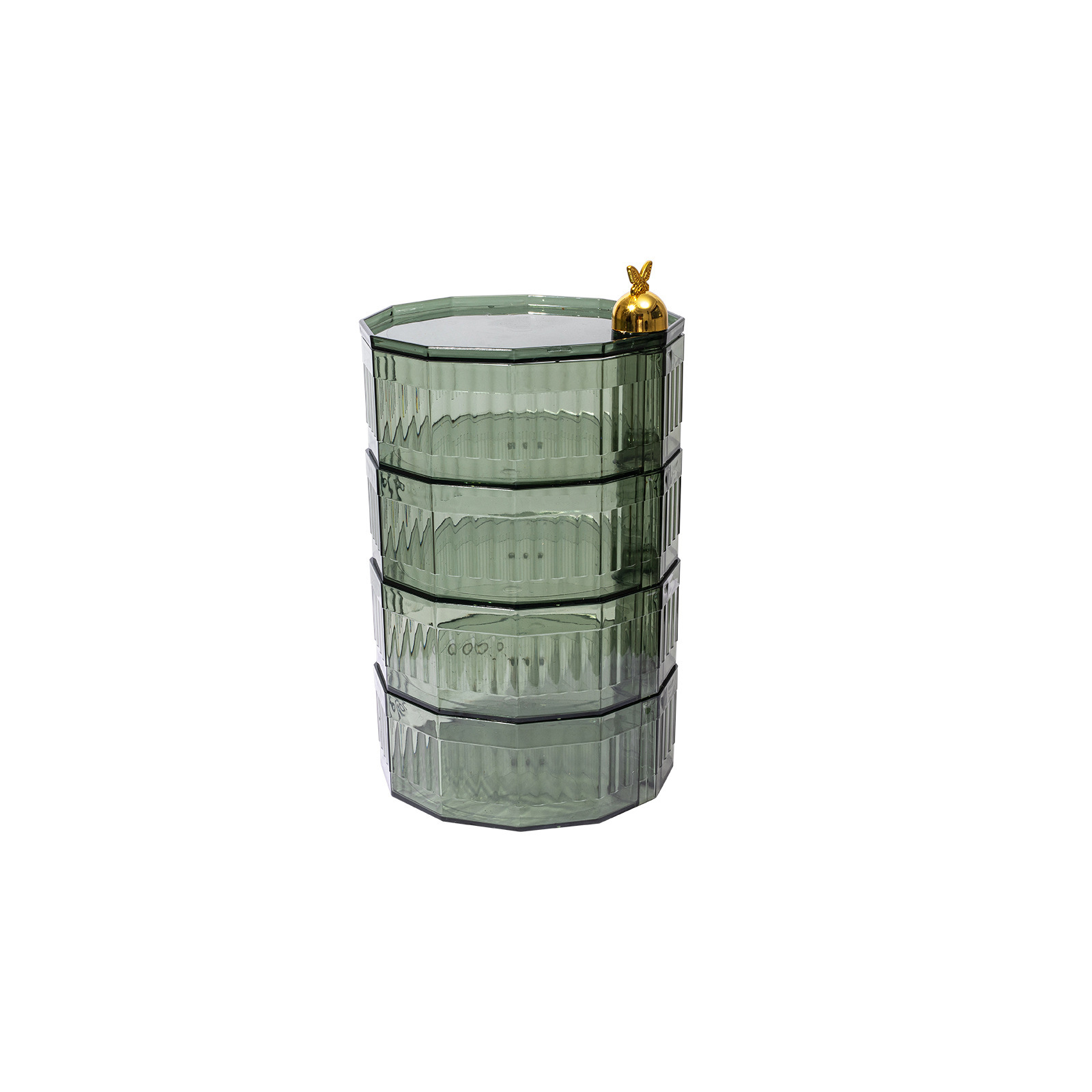 جيم 138--صناديق لوازم مكياج مكشوف متعدد الطبقات مزود بغطاء مكشوف Item Picture