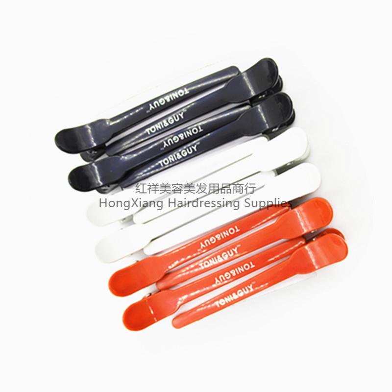 直销理发店/大刘海夹/头发号长/鸭嘴夹造型/分区夹发型/师剪发专用/发夹光面托/尼盖鸭嘴夹细节图