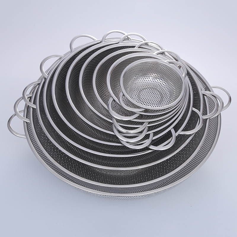 冲孔篮/双耳篮/洗菜篮产品图