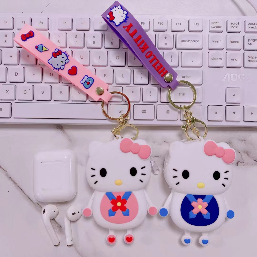 硅胶卡通零钱包 卡通挂绳零钱包详情7