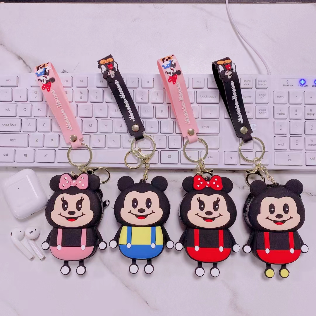 硅胶卡通零钱包 卡通挂绳零钱包详情2