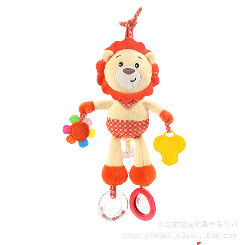 动物挂坠可爱猴子毛绒玩具挂件书包儿童毛绒玩具旅游背包挂坠详情3