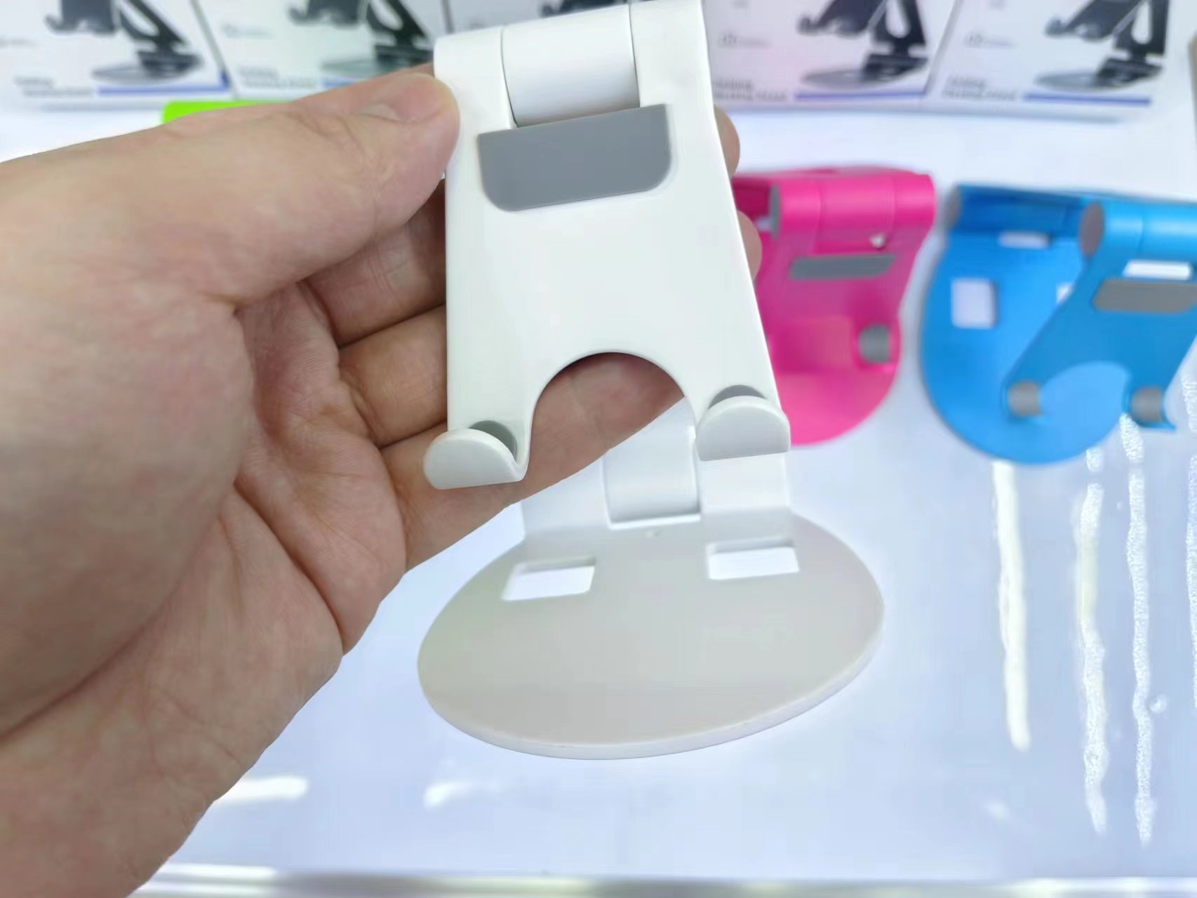 Basic desktop folding stand details Picture