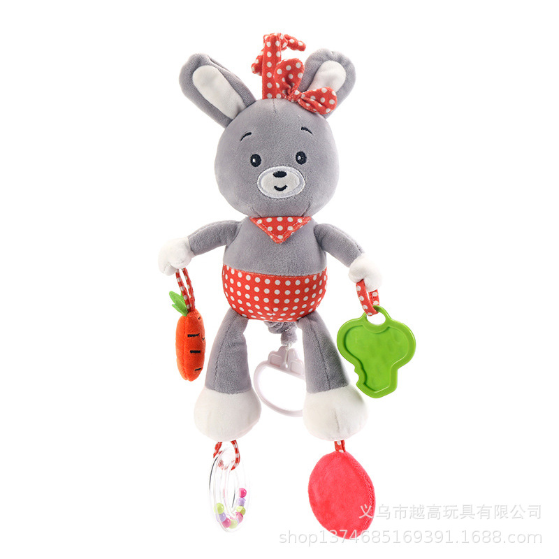 动物挂坠可爱猴子毛绒玩具挂件书包儿童毛绒玩具旅游背包挂坠详情4