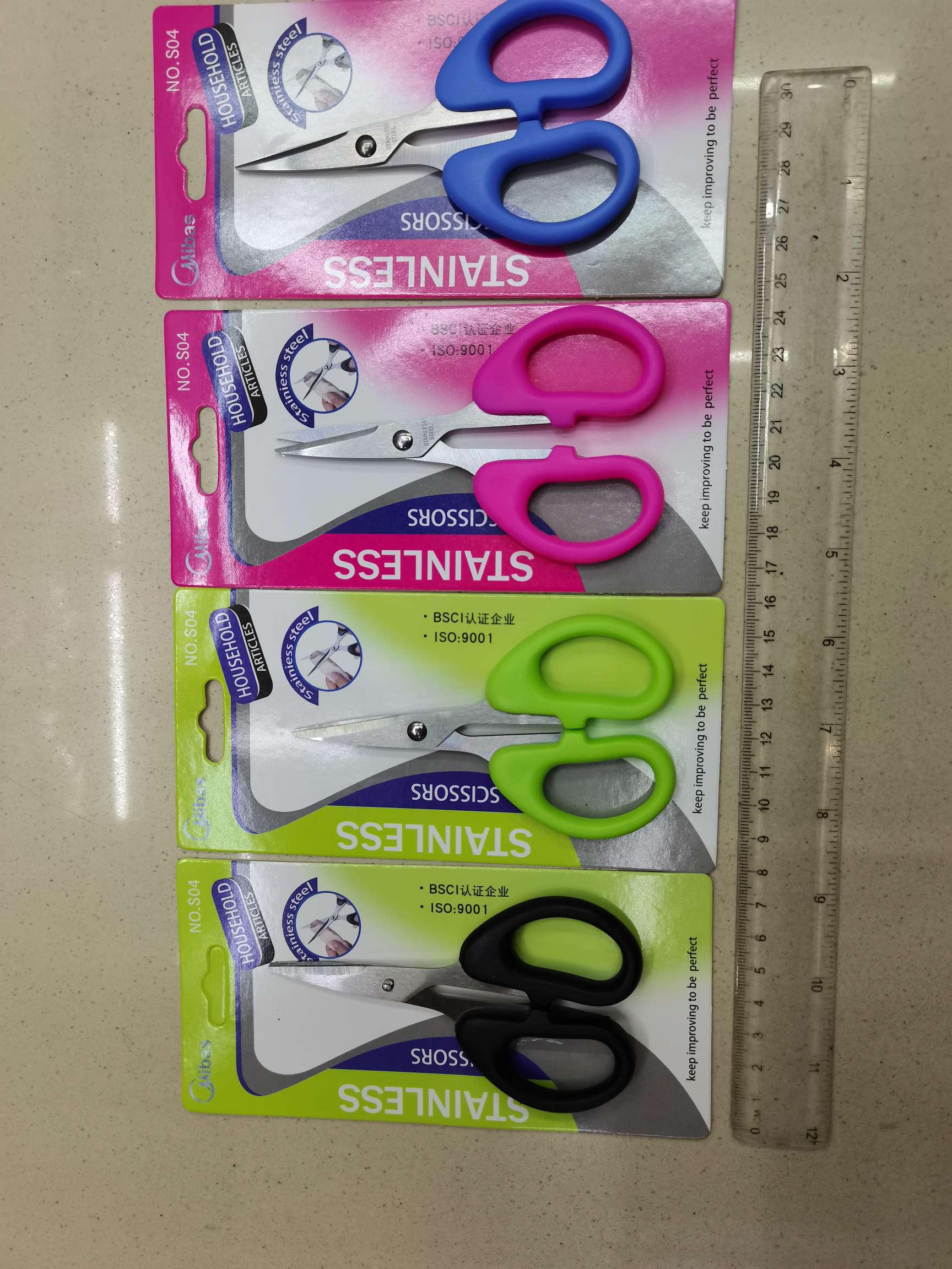 Office scissors, hardware tools, cutting tools, scissors, student scissors, hardware tools Application Scenario