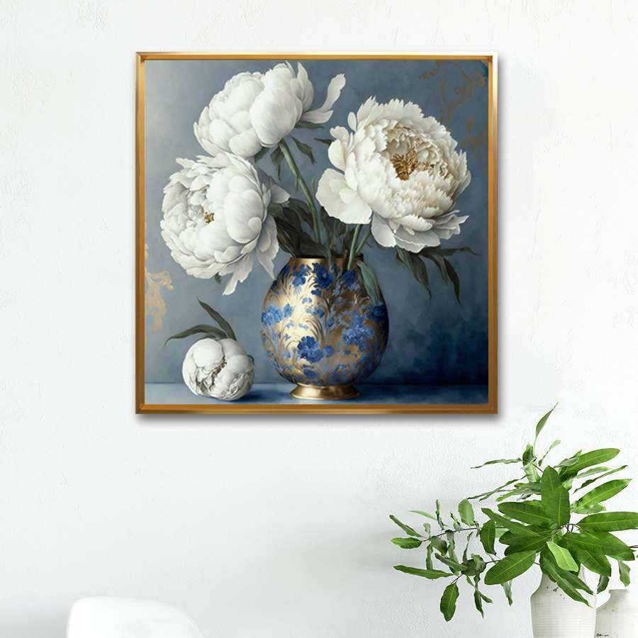 铝合金 金 晶瓷装饰画 80*80详情图1