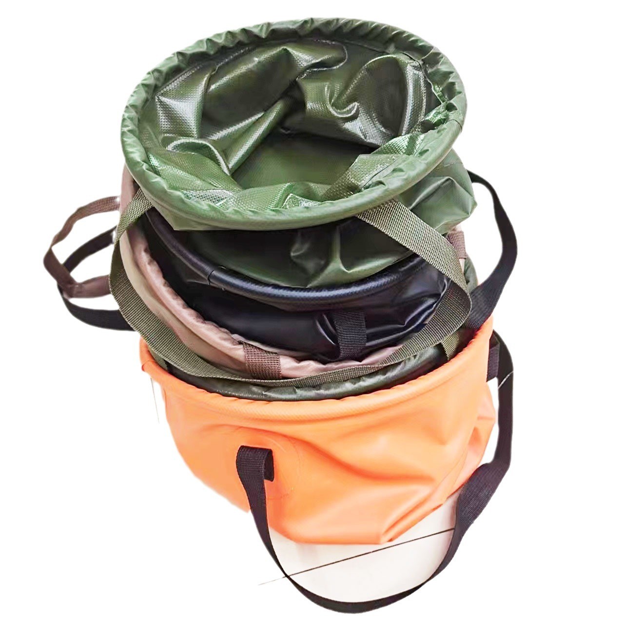 Outdoor eco-friendly, high-quality, multi-functional folding water bucket, portable storage, camping, picnic, fishing, water storage bucket, hand-held waterproof bucket, foot bath bucket Item Picture