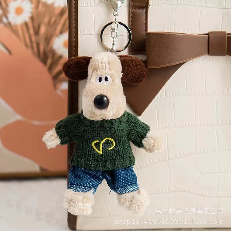 Travel backpack pendant, keychain, plush toy pendant, animal pendant, cute schoolbag, children's plush toy Specification image