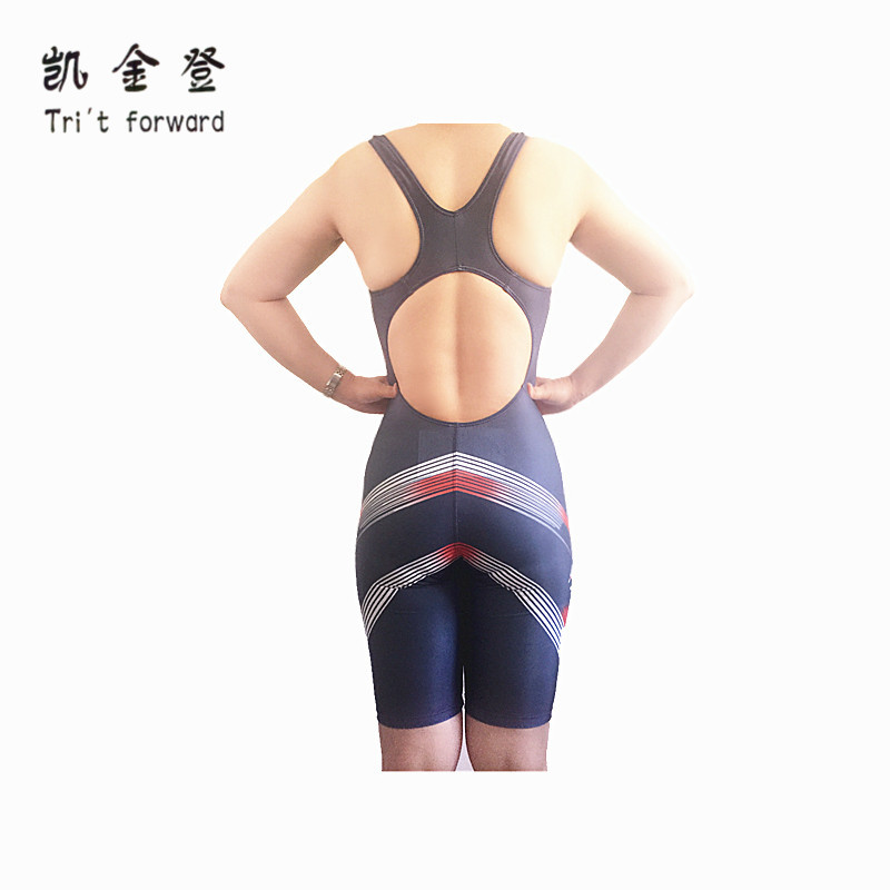 Factory Direct Women's Sports Competitive One-Piece Swimsuit Wd26 Specification drawing