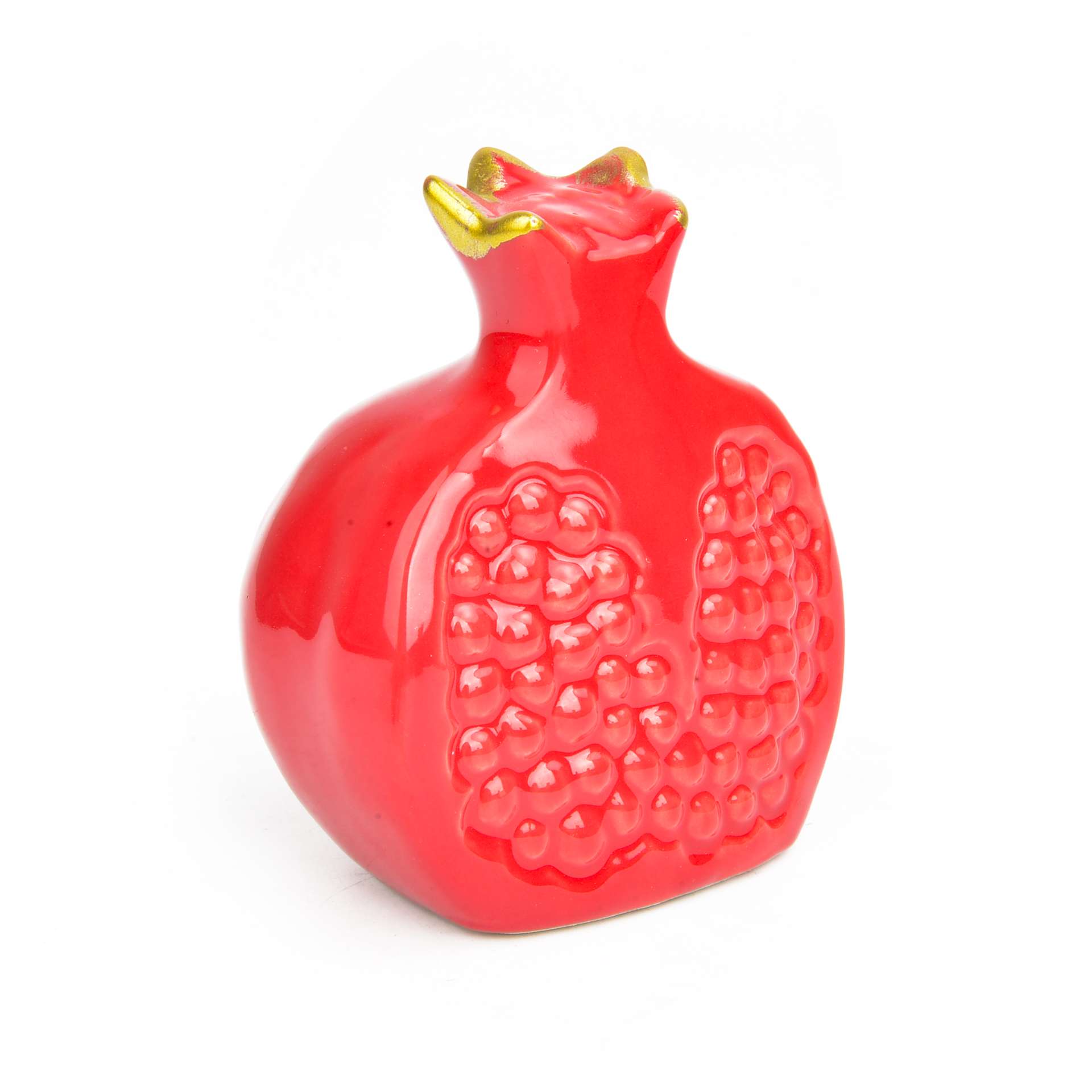 Red Pomegranate Large, Medium And Small Size Pomegranate Decoration Ceramic Crafts details Picture
