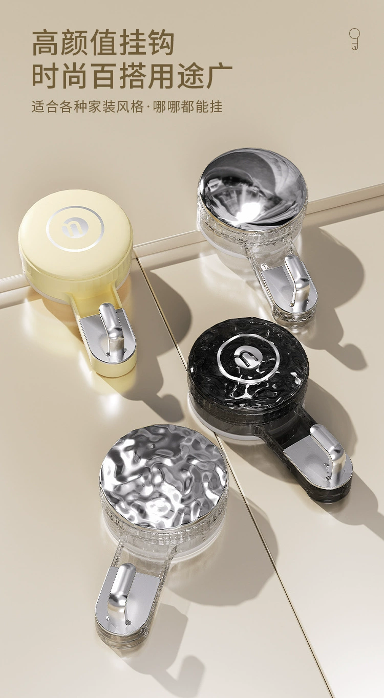 S44-S2308558吸盘挂钩免打孔强力真空单钩墙壁挂钩无痕衣服挂钩详情图8