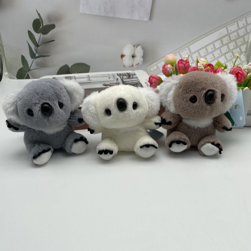 New koala plush doll keychain wedding shower doll with hand gift gift bag hanging accessories