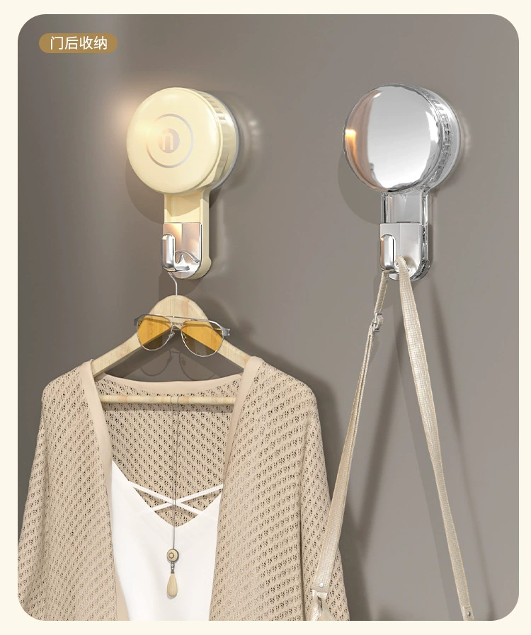 S44-S2308558吸盘挂钩免打孔强力真空单钩墙壁挂钩无痕衣服挂钩详情图9