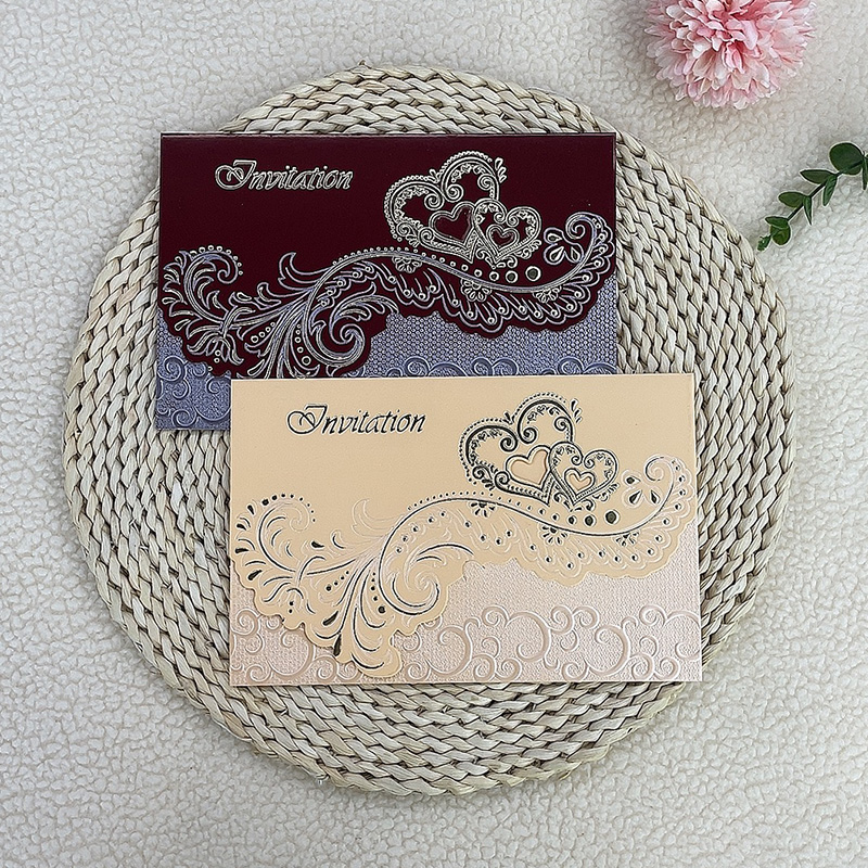 结婚请柬/邀请函/厂家直销/烫金/浮雕/定制/现货/非洲/信封产品图