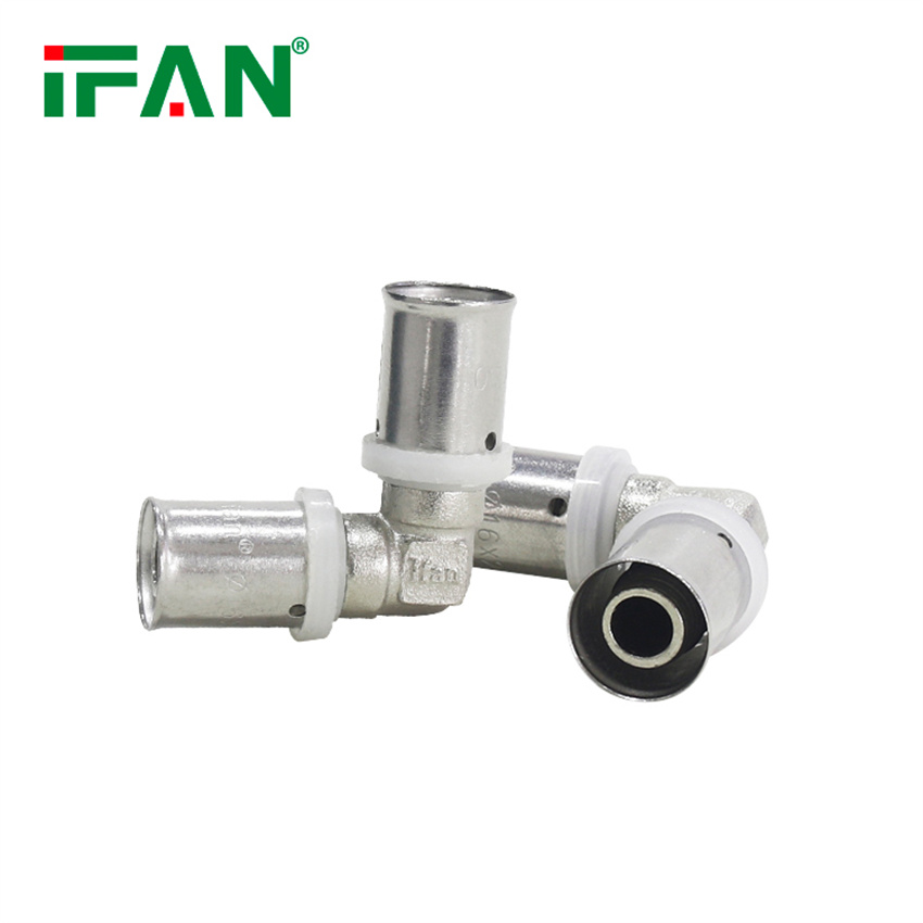 IFAN factory has in stock aluminum-plastic pipe compression fittings of equal diameter, direct reducer and direct external thread elbows S25×20 Application Scenario