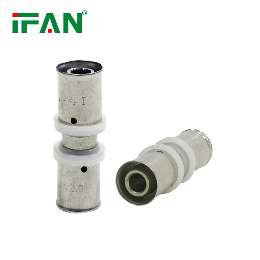 IFAN fábrica de stock de aluminio tubo de plástico cartulina de tamaño igual reducción directa codo dental externo directo S25×20