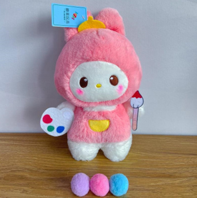 Niños adorables copas de agua peluche juguetes para niñas peluche kettle dolls para niños animal shape kettle Specification image