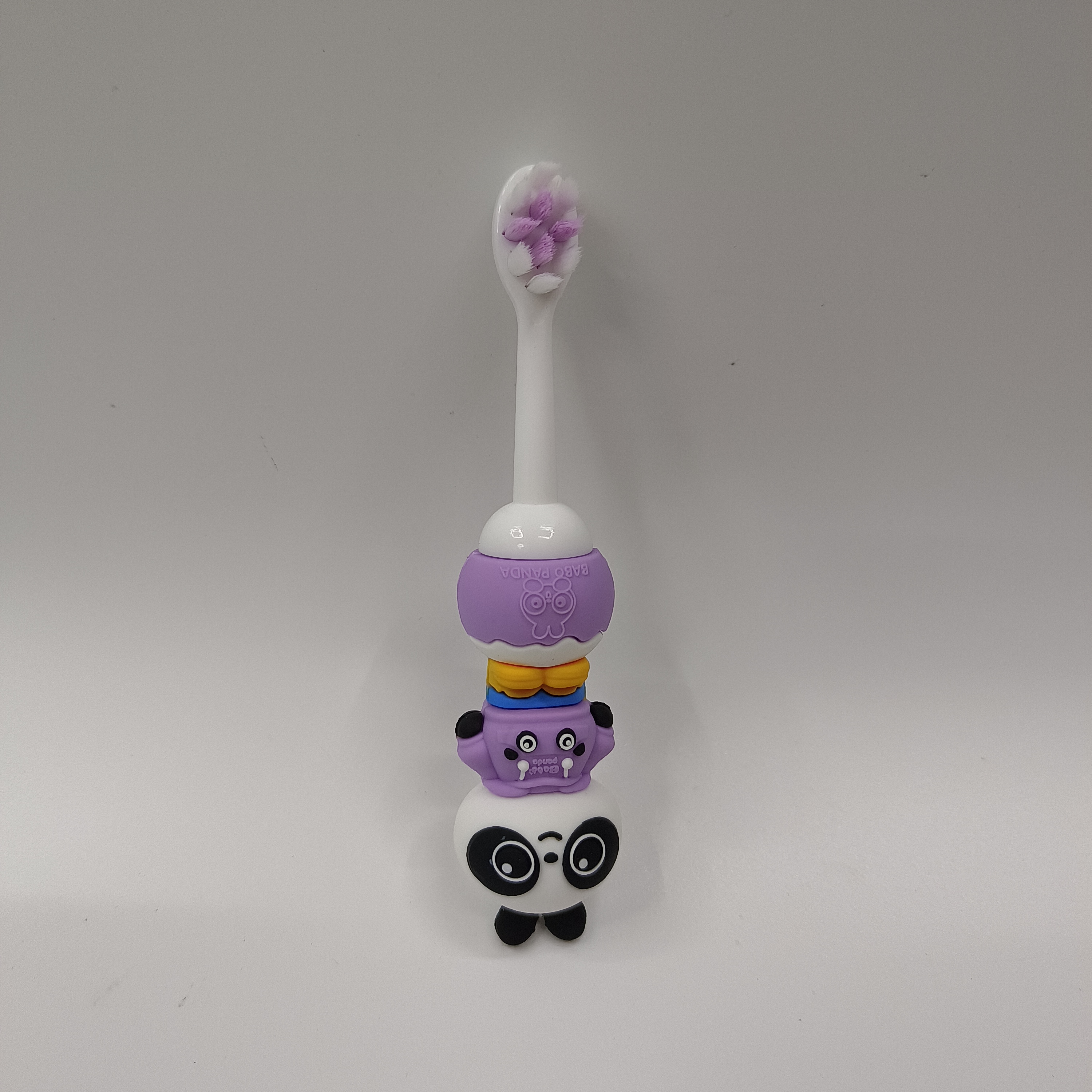 义乌牙刷批发 帝门特531儿童可爱牙刷熊猫卡通柄软毛清洁口腔牙刷详情8