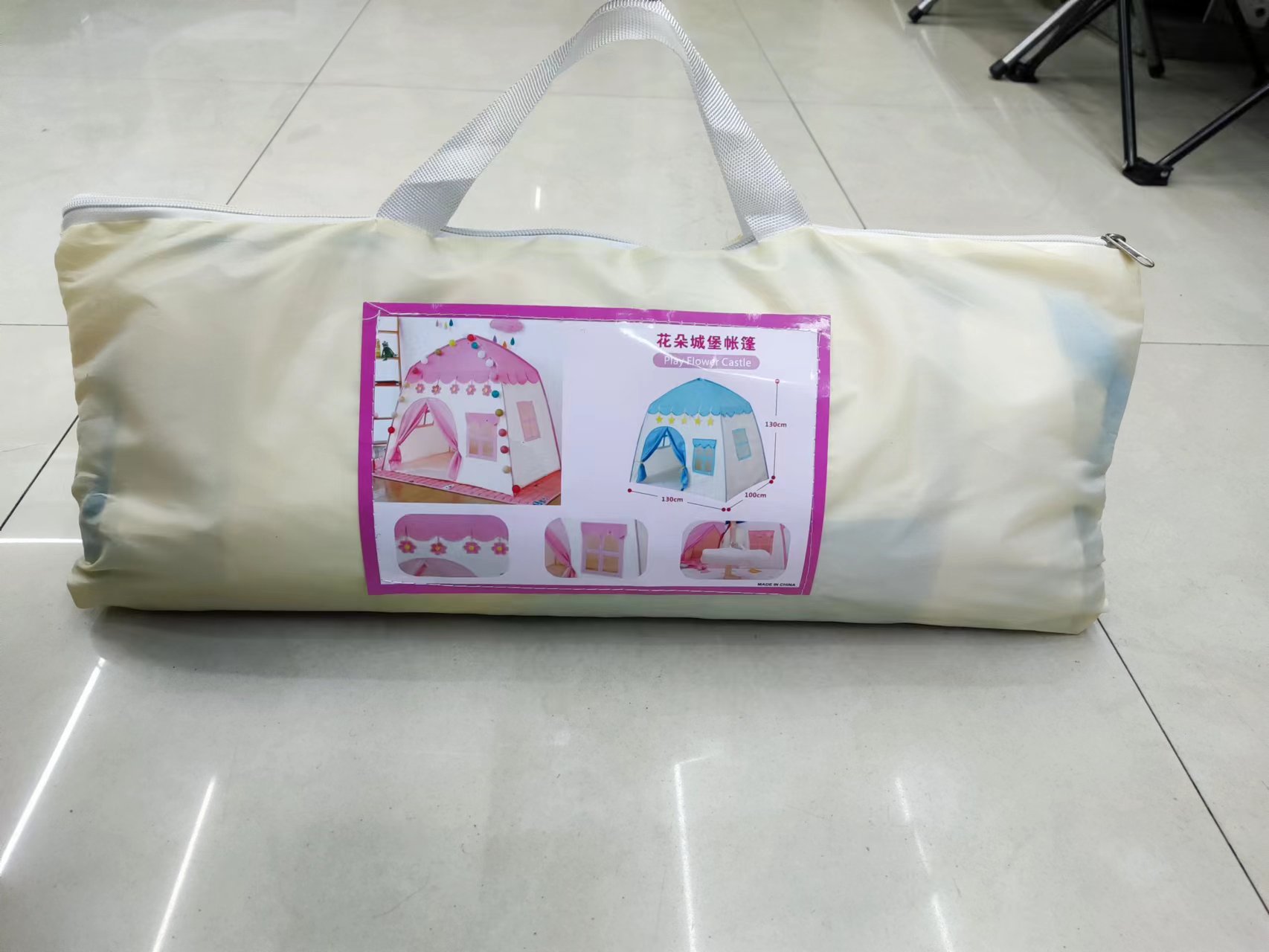 Yibo outdoor children's tents, portable automatic camping tents, ventilation and insect-proof outing tents, children's tents, hexagonal tents, toy tents, indoor tents Specification image