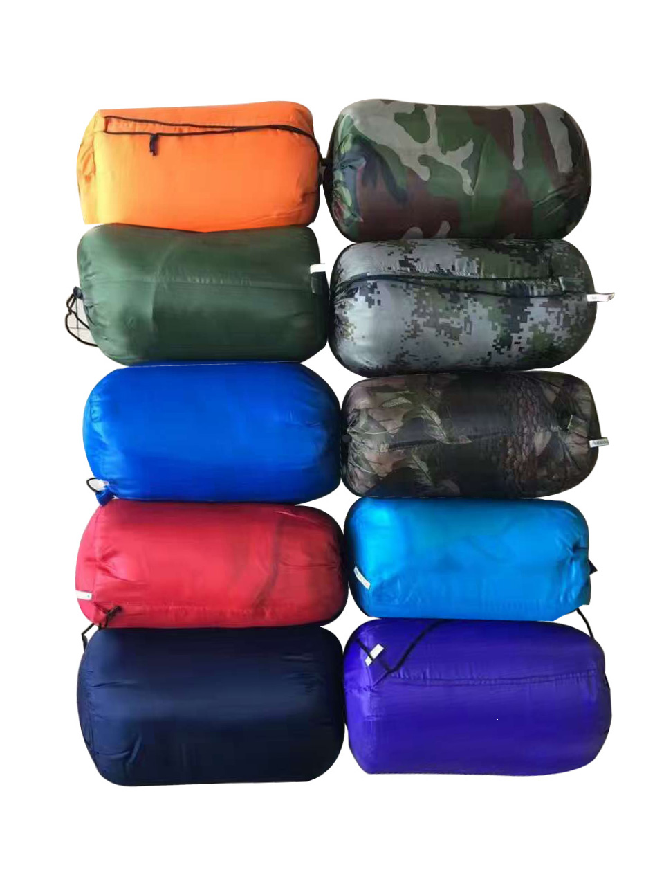 Trekking montaña camuflaje espesado saco de dormir a prueba de frío camping al aire libre saco de dormir para adultos portátil y caliente camping viaje saco de dormir Item Picture