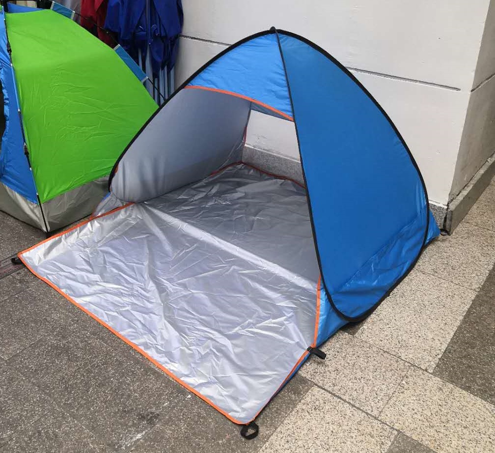 Boat-shaped beach tent, sunshade tent, outdoor tent, figure-eight tent, beach tent, portable quick-opening simple tent, foldable outdoor camping tent