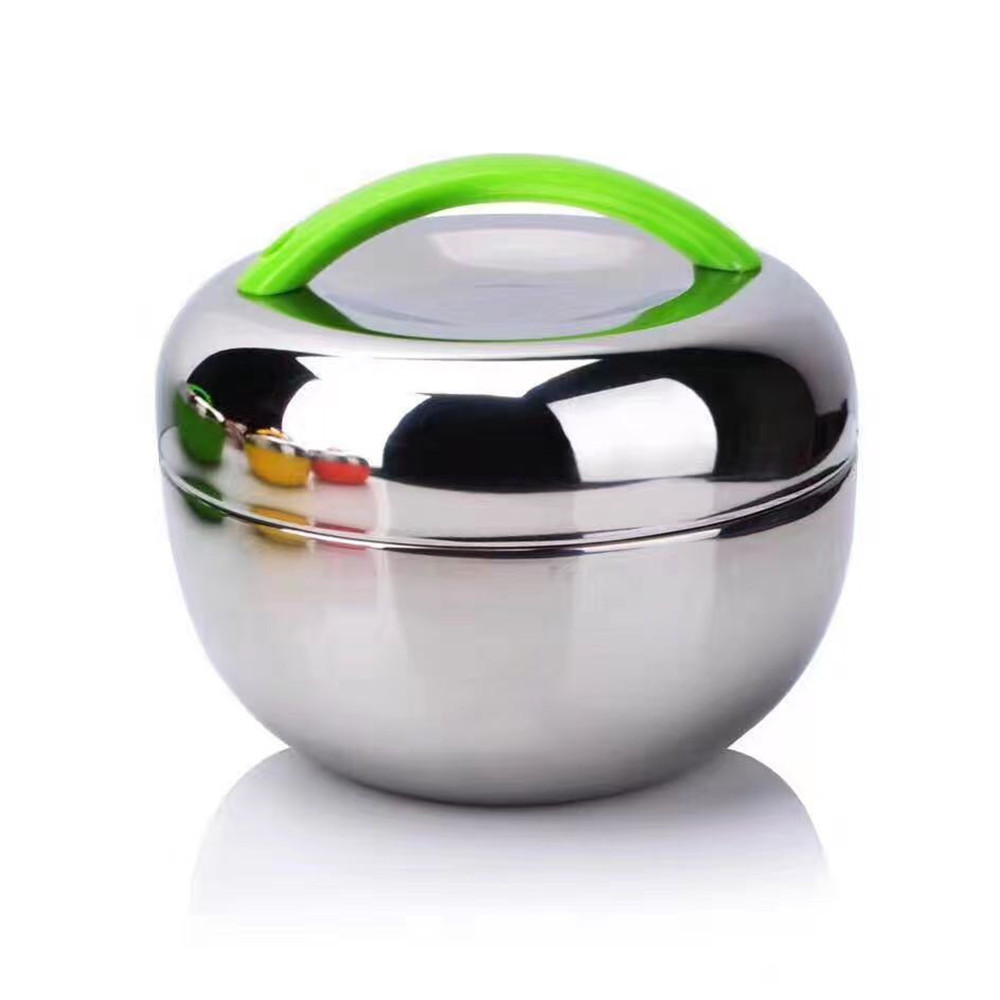 DF99083 Apple Insulated bag Stainless steel insulated lunch box Student lunch box Student lunch box Adult lunch box DF TRADING HOUSE