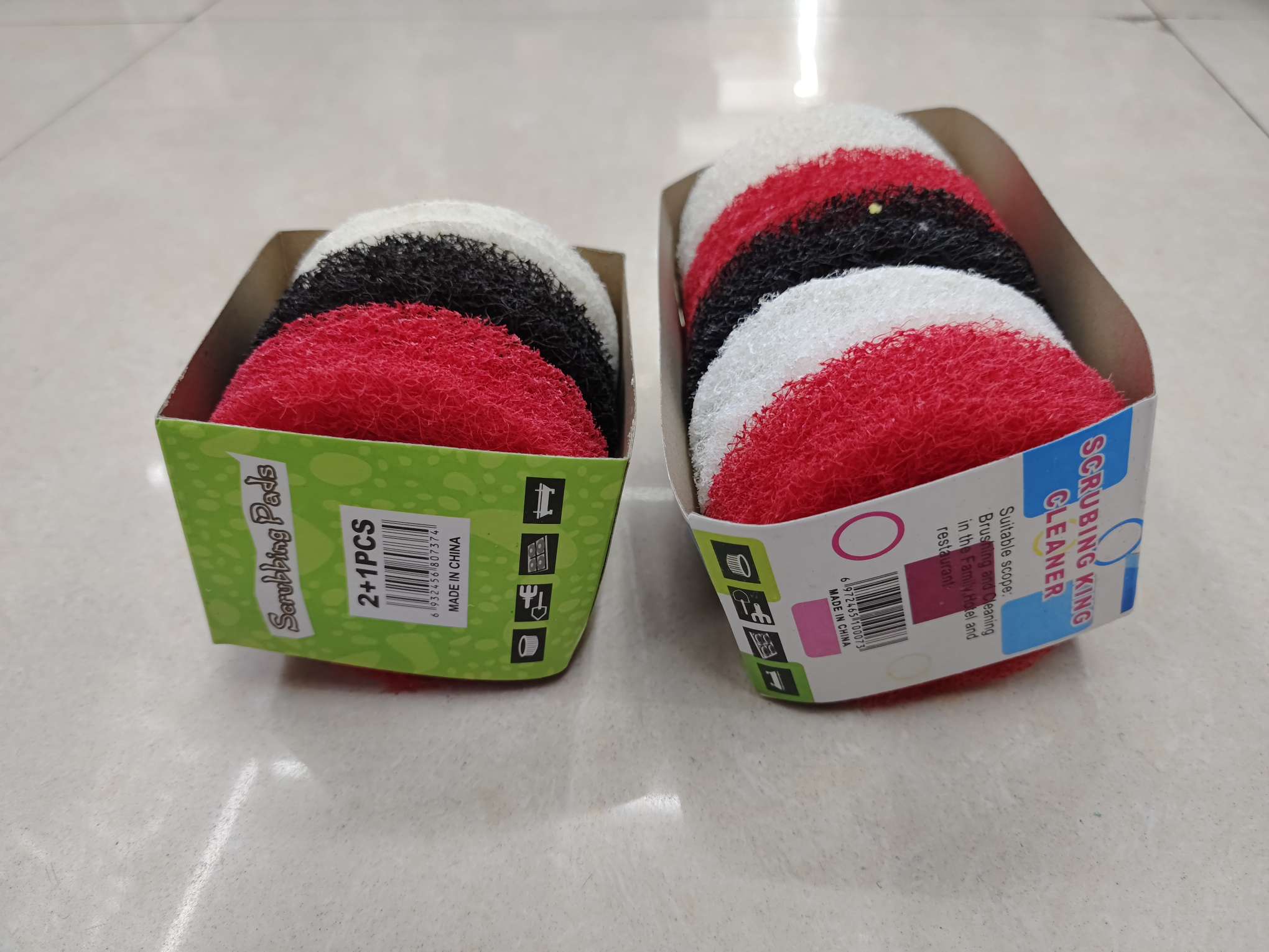 Item No. : JSJFW-32 Handle Sink Brush Sponge Cleaning Brush, Pot Brush, Multi-functional Brush detail image 7