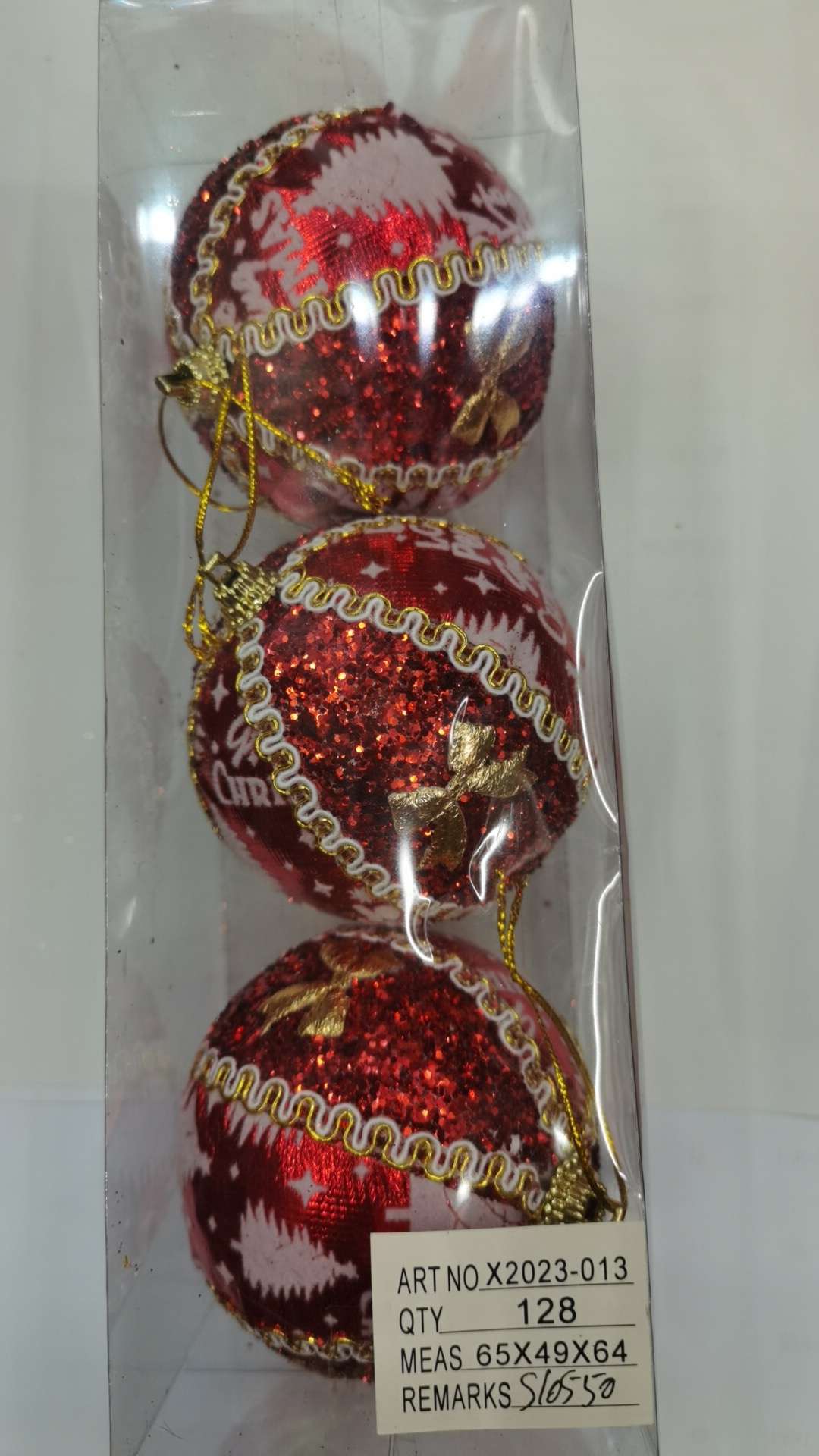 Christmas gift: 8-centimeter Christmas balls