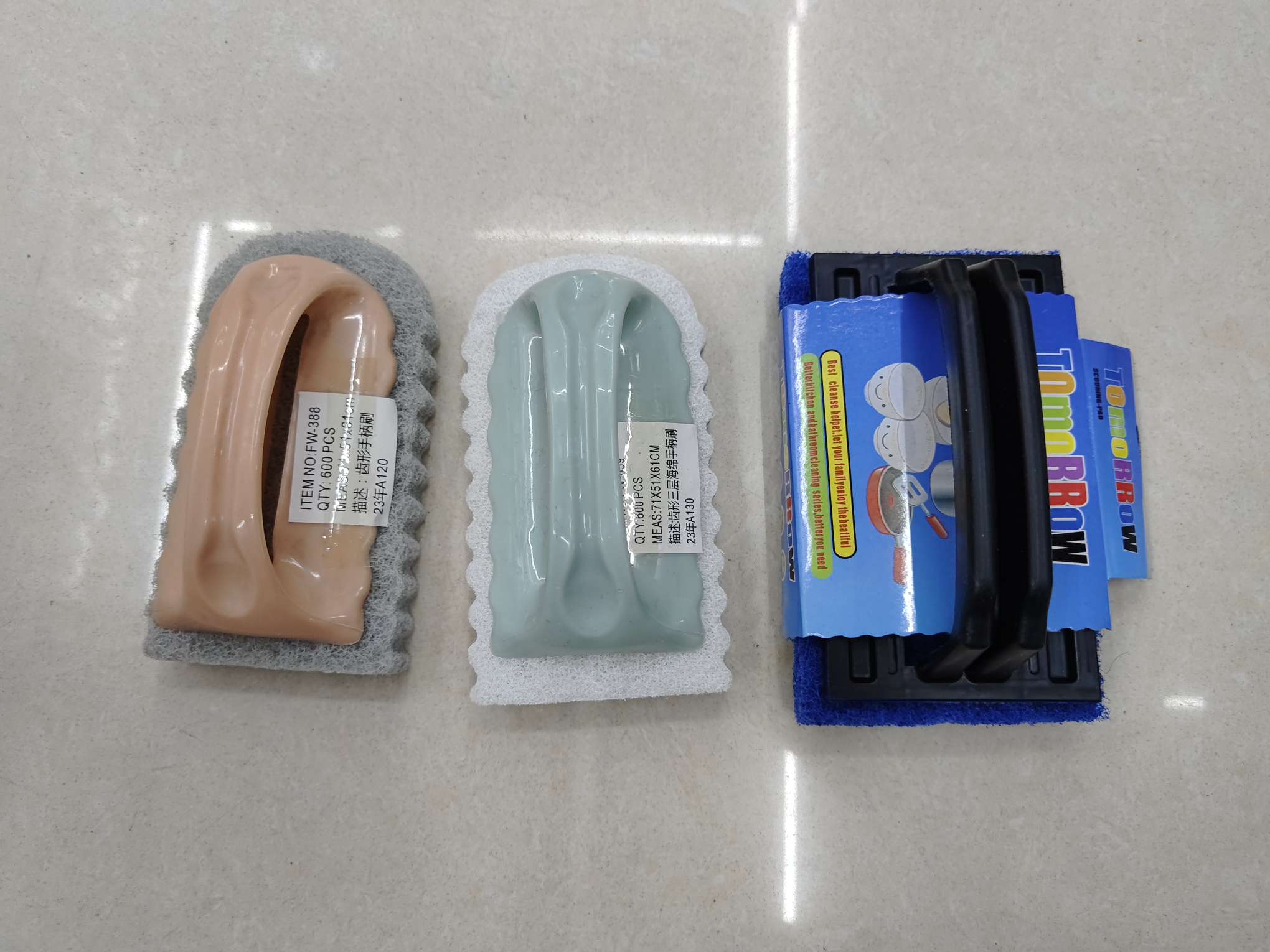 Item No. : JSJFW-32 Handle Sink Brush Sponge Cleaning Brush, Pot Brush, Multi-functional Brush detail image 6