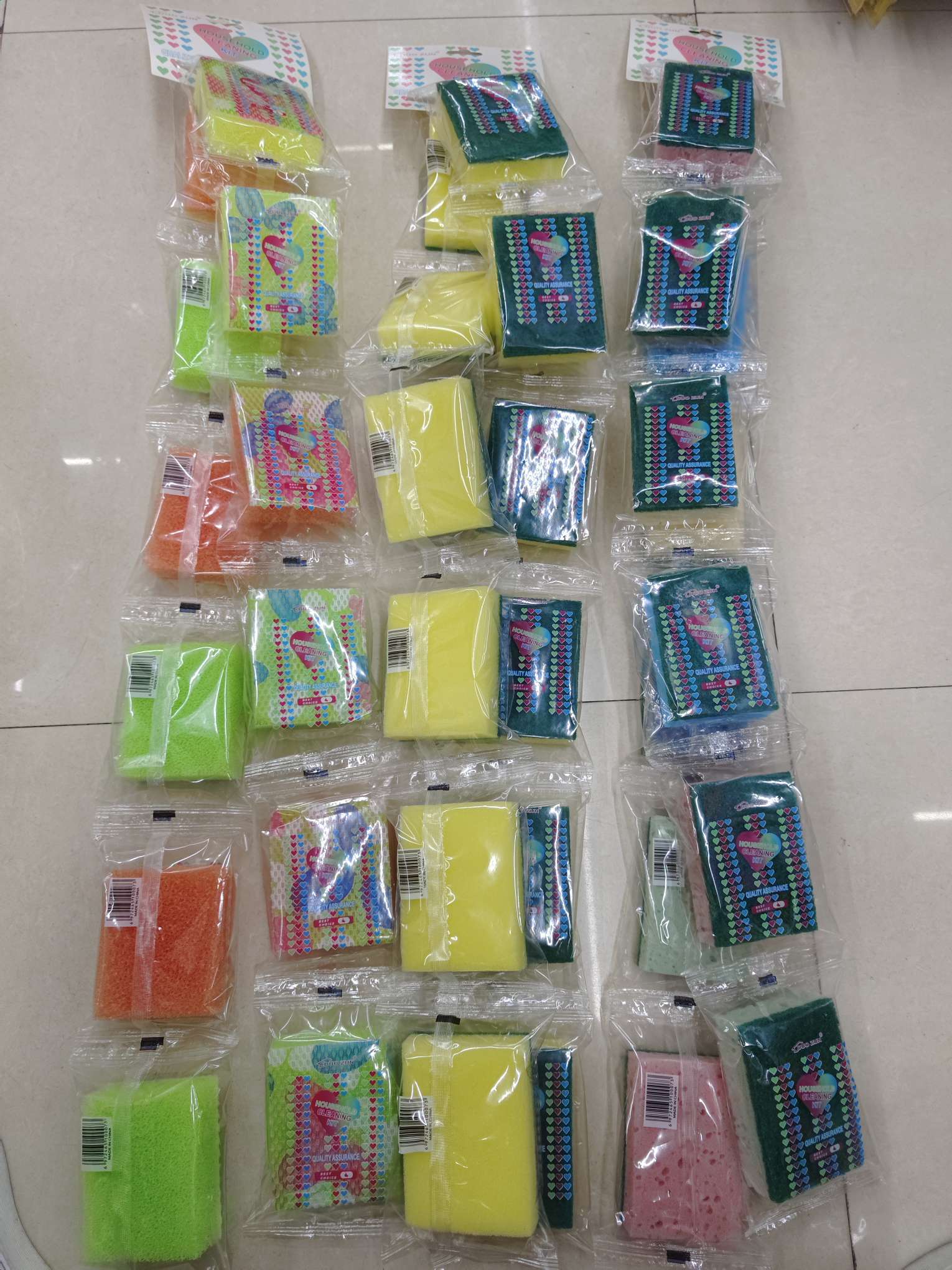 Item No. : JSJFW-337 Large 8-shaped small hole mesh sponge cleaning brush, pot brush, 1 piece per blister packaging detail image 19