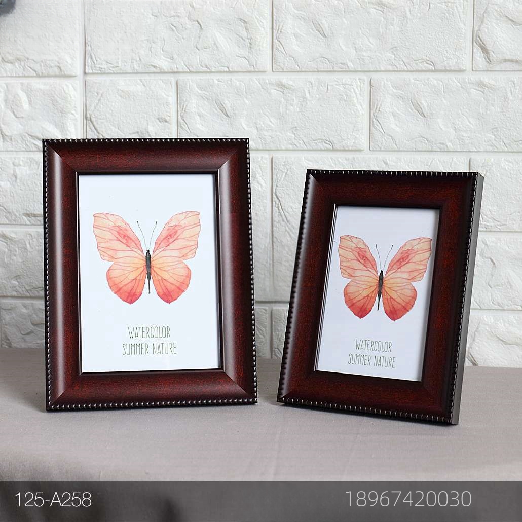 Creative European style vintage photo frame 6 "7" 8 "10" A4 wall photo portrait frame photo frame wholesale thumbnail