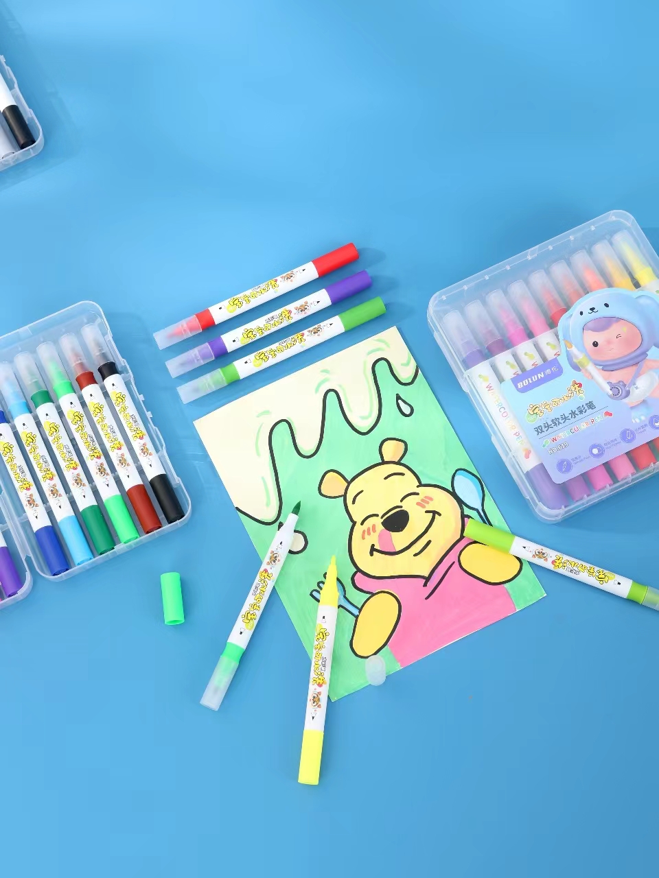 Double Head Soft Head Watercolor Pen 12-18-24-36 Color Item Picture
